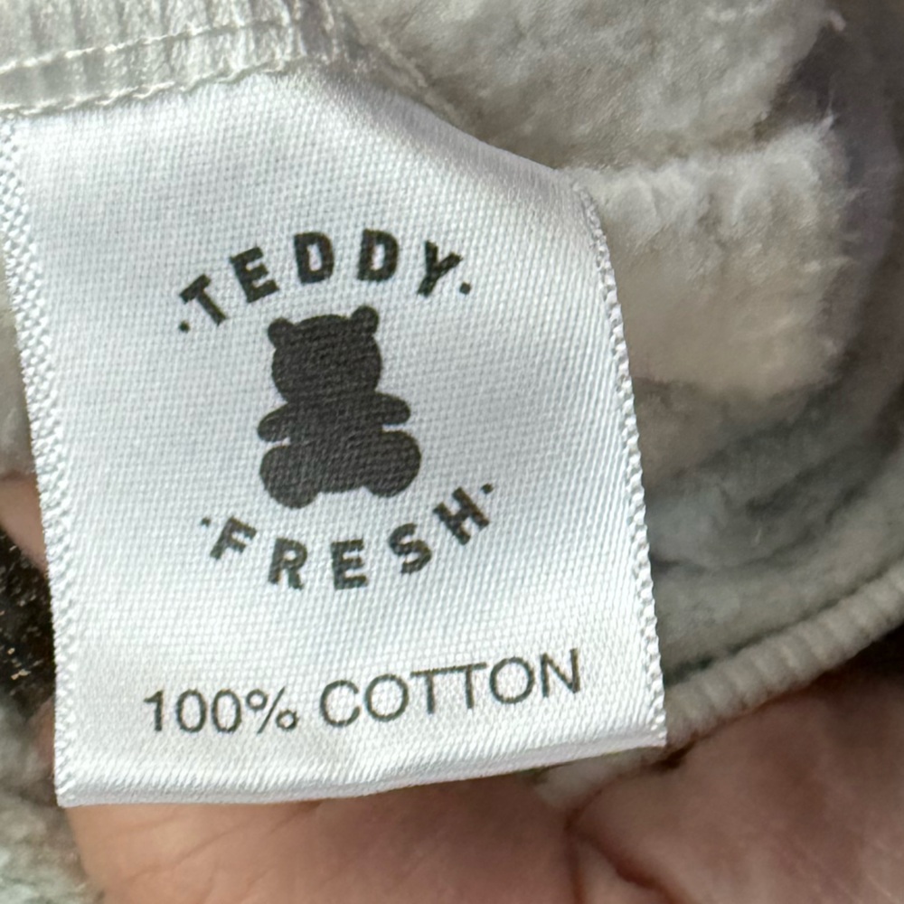Teddy Fresh Limited Edition “Let It Rain” Graphic Sweatshirt Size Small Kidcore - Picture 6 of 10